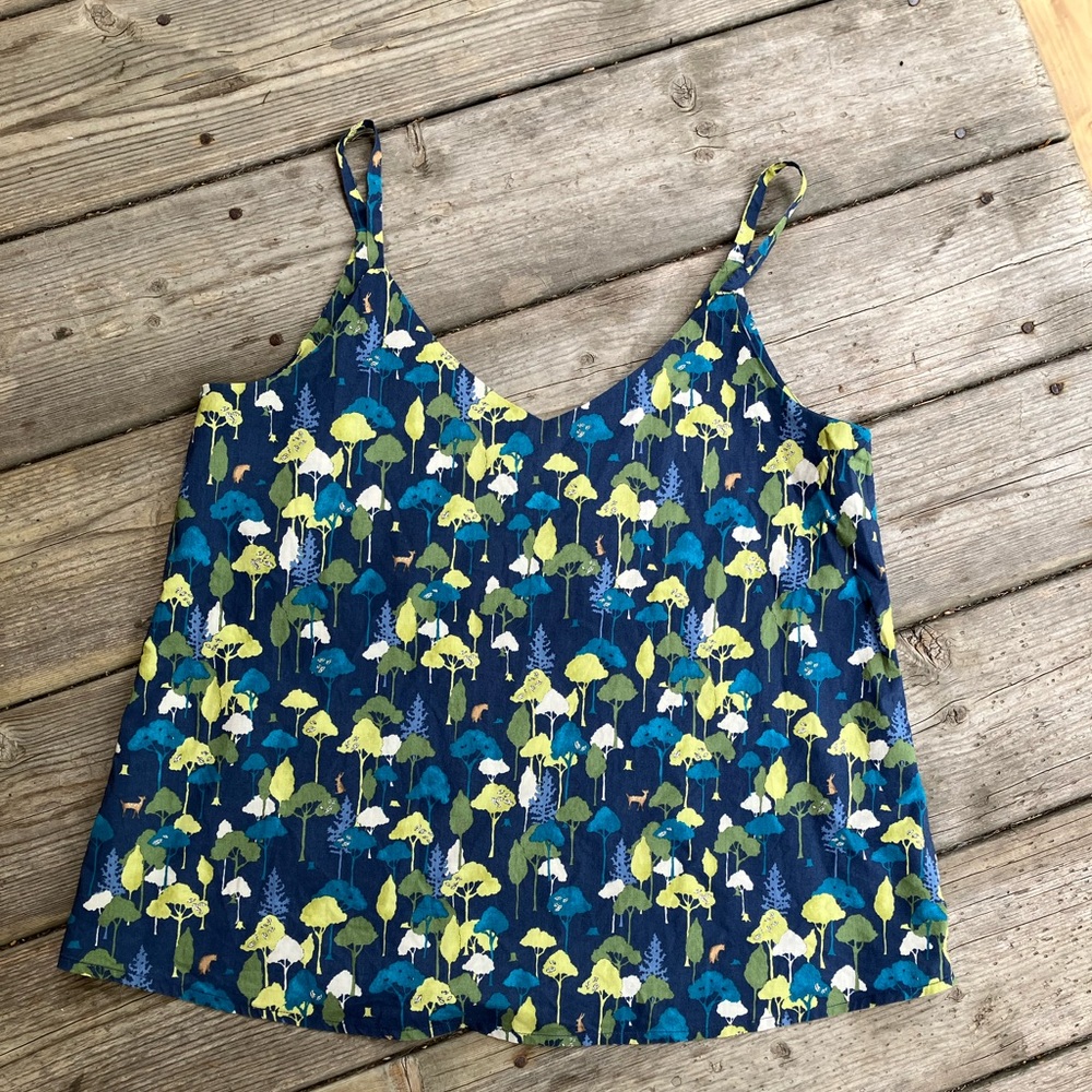 Cotton lawn handmade camisole Ogden cami